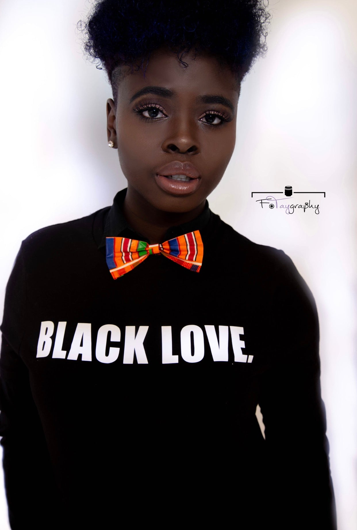 Black love shop t shirt